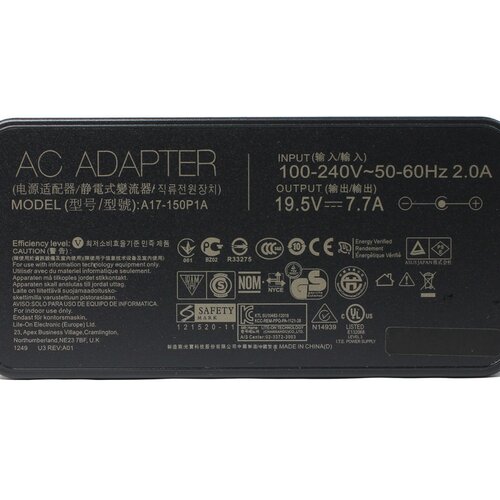  Punjač za laptop Asus 19.5V 7.7A (6.0*3.7) Slike