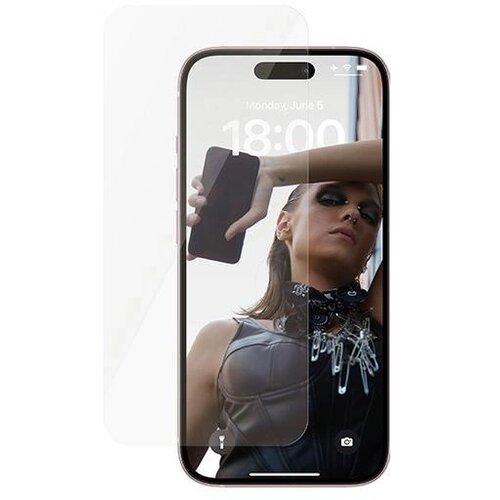 PanzerGlass SAFE. by &amp;reg; Screen Protector iPhone 15 Pro | Ultra-Wide Fit Clear screen protector Apple 1 pc(s) Slike