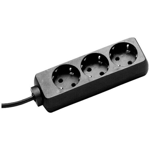  Kabel s utičnicama (Broj šuko utičnica: 3 Kom., Crne boje, 1,4 m, 3.500 W) Cijene