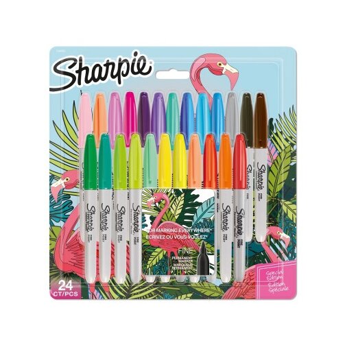 Sharpie permanentni marker set flamingos 1/24 ( SH69766 ) Slike
