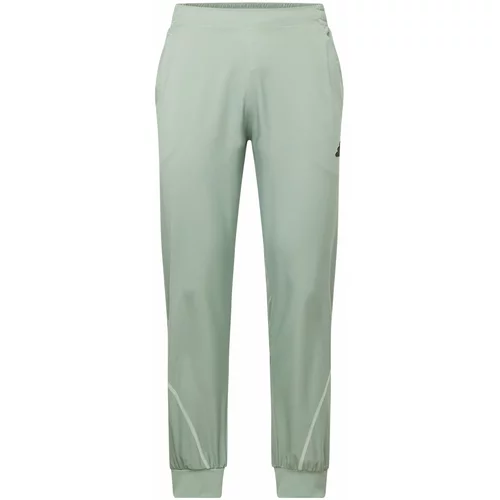 Adidas Športne hlače 'PRO' pastelno zelena / črna