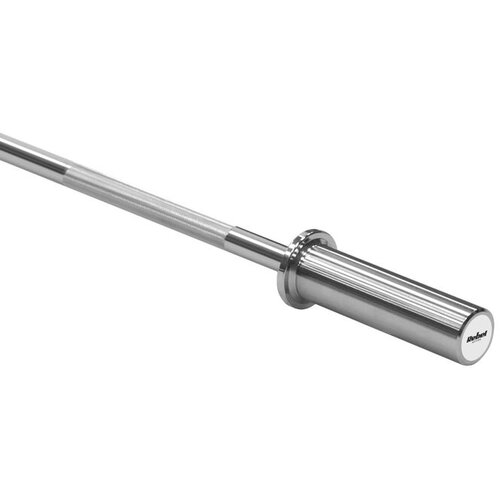Rebel Active Olimpijska ravna &amp;scaron;ipka za tegove RBA-2204, 120 cm, 6 kg / 50 mm, Srebrne boje Slike