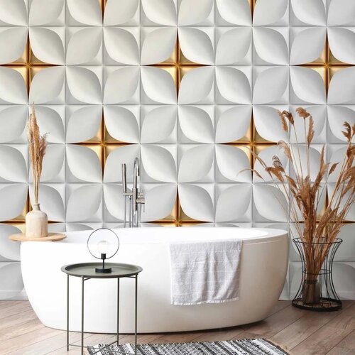  Foto tapeta - Golden Accent 500x350 Vodootporna Slike