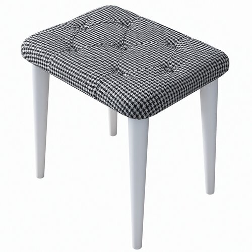 Hanah home BM101 - 2234 BlackWhite Pouffe Cene