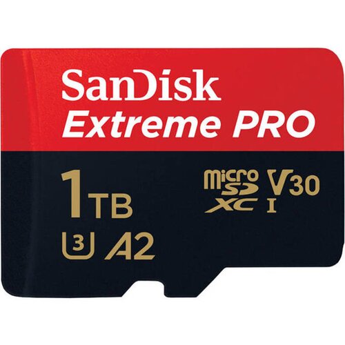 Sandisk microSDXC 1TB Extreme Pro A2 C10 V30 UHS-I U3 - memorijska kartica + adapter Cijene