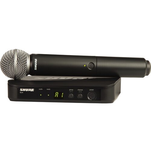 Shure BLX24E/SM58 K14 mikrofon daljinac Slike