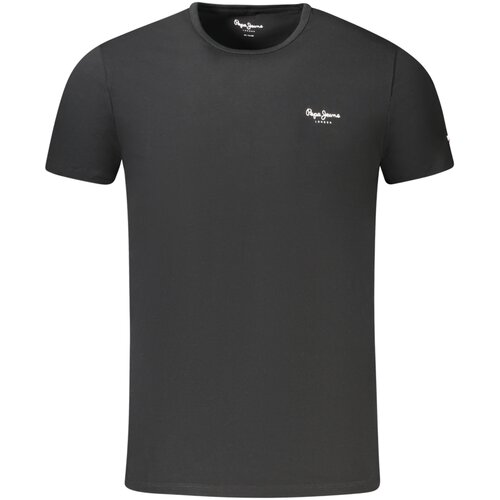 PepeJeans SHORT SLEEVE T-SHIRT MEN BLACK Slike