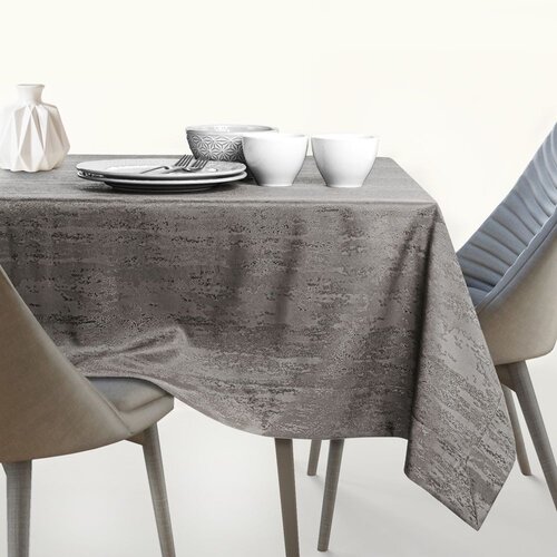 AmeliaHome Stolnjak Vesta s man&amp;scaron;etom 140x240 cm, smeđa Slike