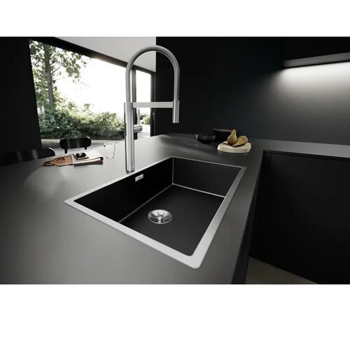 Blanco CLARON 700-IF saten dark steel Cene