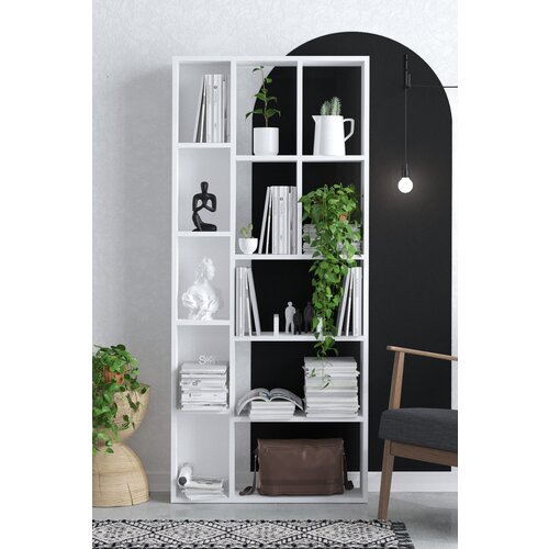 Conceptum Hypnose polica 75x170x18cm bela Cene