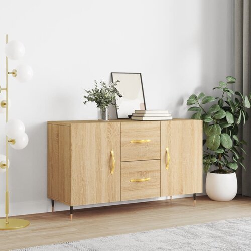VidaXL Komoda boja hrasta sonome 100x36x60 cm od konstruiranog drva Slike