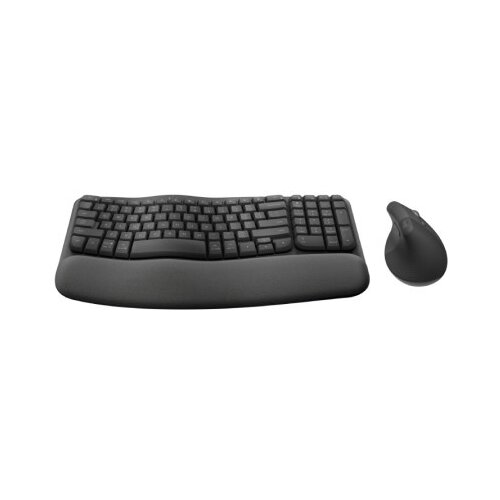 Logitech Wave Keys and Lift Combo US tastatura + mi&amp;scaron; Slike