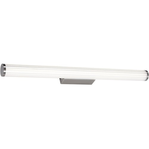 QAZQA Retro stenska svetilka Gunmetal 80,4 cm vklj. LED IP44 - Coco Slike