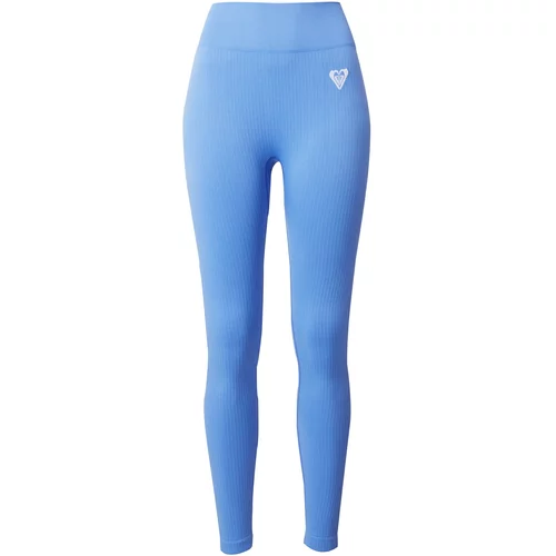Roxy Športne hlače 'CHILL OUT' svetlo modra / off-bela