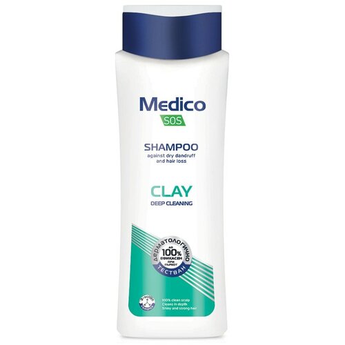 Medico SOS šampon za kosu Shampoo Clay Slike