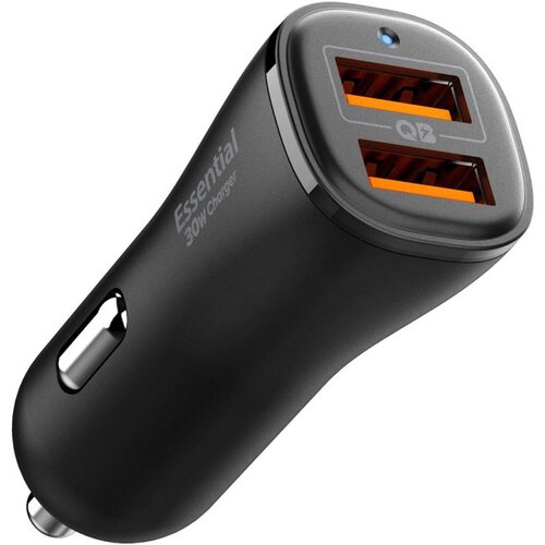 Spigen ESSENTIAL EV302 2-PORTNI AVTOPOLNILEC 30W ZA TELEFONE, (5000062860) Slike