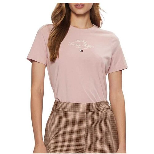 Tommy Hilfiger roze ženska majica THWW0WW43895-TQN Cene