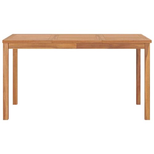  Vrtni blagovaonski stol 140 x 80 x 77 cm od masivne tikovine Cijene