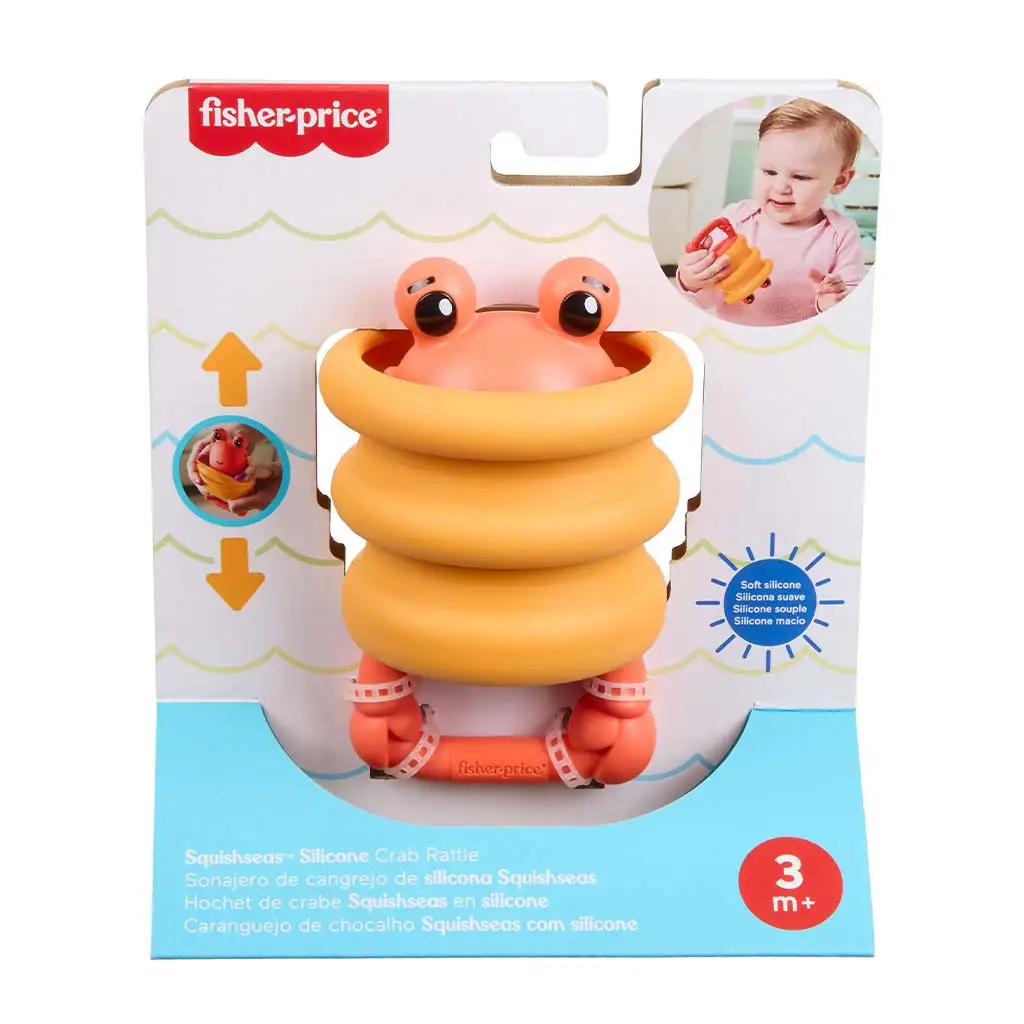 Mattel Fisher-Price: Morski prijatelj grizalo - Rak - Cene
