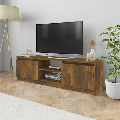 The Living Store TV omarica dimljeni hrast 120x30x35,5 cm konstruiran les - TV Omarica, (21375583) Slike