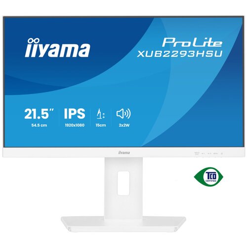 Iiyama ProLite XUB2293HSU-W7 computer monitor 54.6 cm (21.5) 1920 x 1080 pixels Full HD LED White Cijene