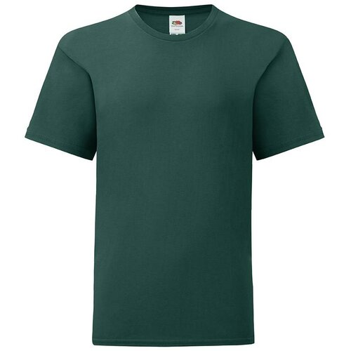 Fruit Of The Loom Green children&amp;#039;s t-shirt in combed cotton Slike