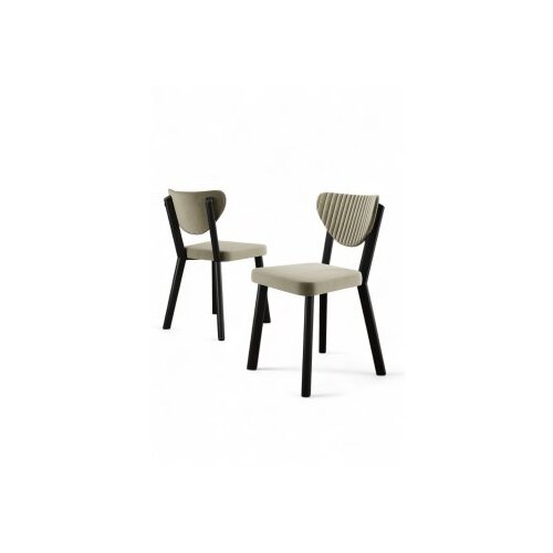 Hanah home set stolica (6 komada) arfe cream black Cene