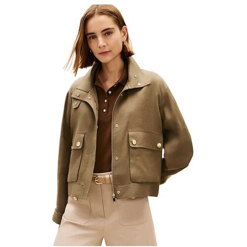 Tommy Hilfiger lanena ženska jakna Cene