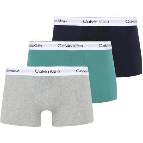 Calvin Klein Underwear Boksarice marine / pegasto siva / žad / bela Cene