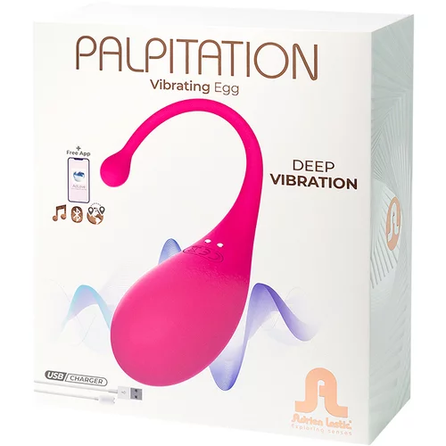 Adrien Lastic Palpitation Vibrating Egg Pink
