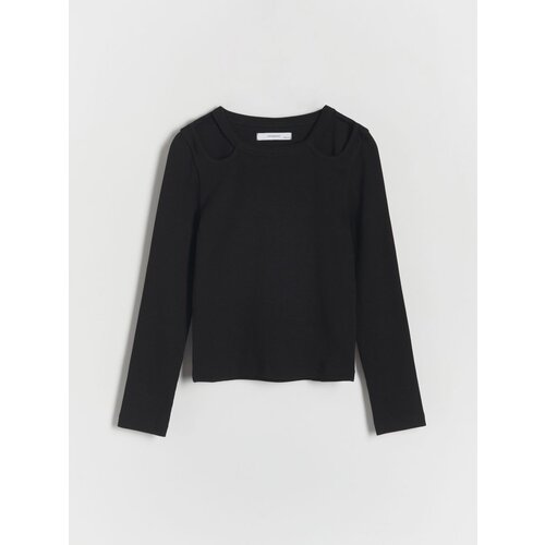 Reserved Girls` blouse - črna Cene