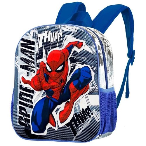 Spiderman Mochila 3D Jumping Marvel 31cm Slike