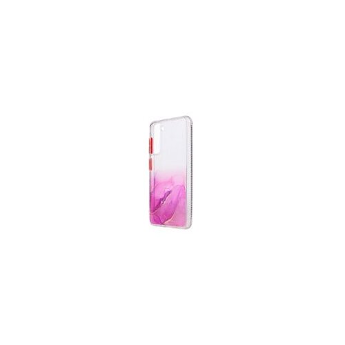 Samsung silikonska maskica Marble Case za S21 Ljubičasta Slike