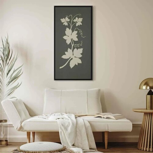  Slika - Philipp Otto Runge &amp;ndash; Hop plant 40x80 U crnom drvenom okviru Slike