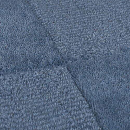 Flair Rugs Temno modra ročno tkana volnena preproga 120x170 cm Checkerboard &amp;ndash; Slike