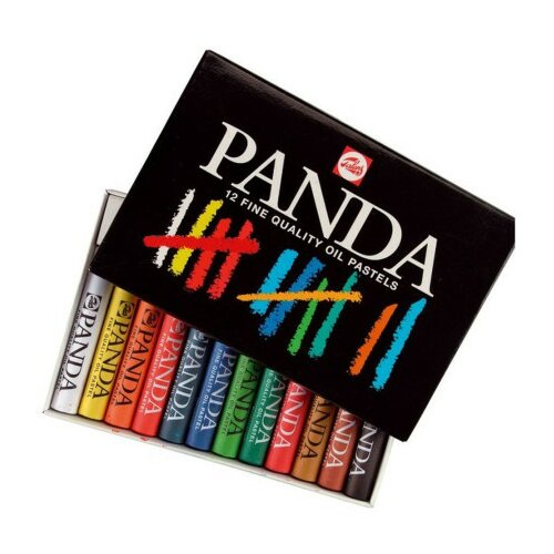 Panda, pastel uljani, set, 12K ( 689201 ) Slike