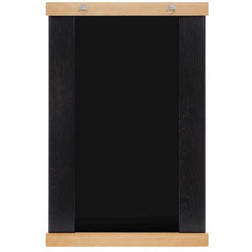 Noo.ma Stensko ogledalo s polico z lesenim okvirjem 50x75 cm Lun &amp;ndash; Slike