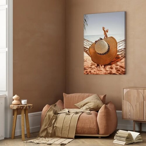  Slika - Hammock on the Beach (1 Part) Vertical 40x60 Akustična Slike
