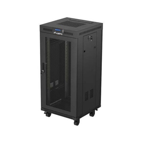 Lanberg FF01-6624-23BL rack cabinet 24U Freestanding rack Black Cijene