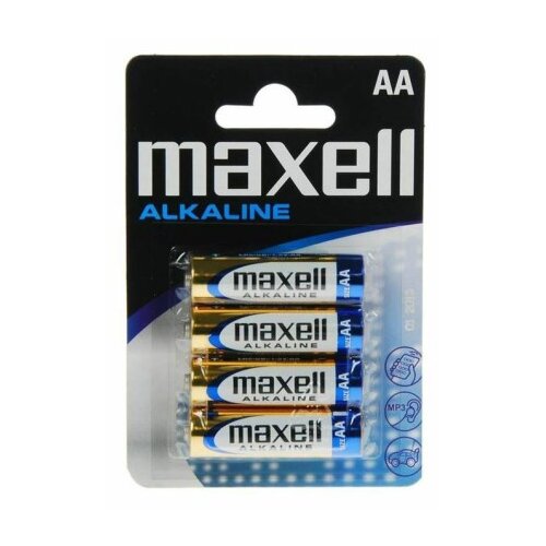 Maxell baterija alkalna AA 4kom Slike