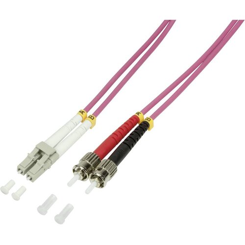 Logilink FP4LT02 steklena vlakna optična vlakna priključni kabel 50/125 &micro; Multimode OM4 2.00 m, (20435234) Cene