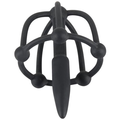 You2Toys Penis Plug with Glans Cage Black Slike