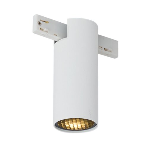 QAZQA Sodobni reflektor bel za 1-fazni sistem tirnic GU10 35mm - Slimline Nubee Honey Cene