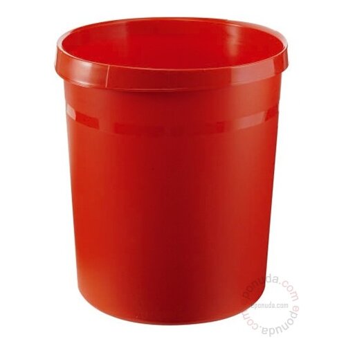 Han Korpa za otpatke 18l, okrugla plastična crvena 05KD02D Slike