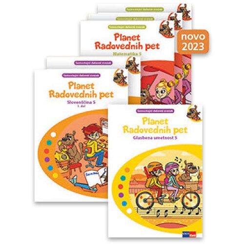 Planet RADOVEDNIH PET 5, KOMPLET C Slike