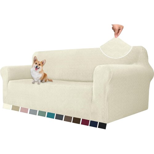 YSTELLAA 235&amp;times;108cm Raztegljiva prevleka za trosed kavč Slike