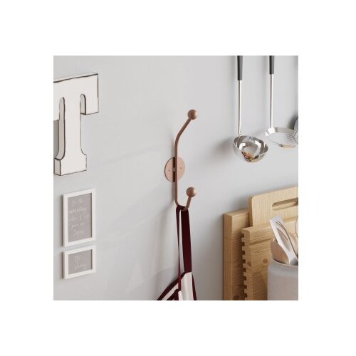 WALLXPERT metalna zidna kuka bakarna boja rhino c Slike