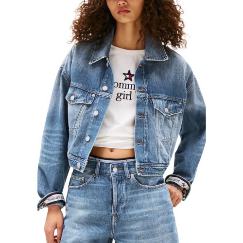 Tommy Hilfiger TOMMY GIRL OVSZ CRP DW0DW21433 Plava Slike