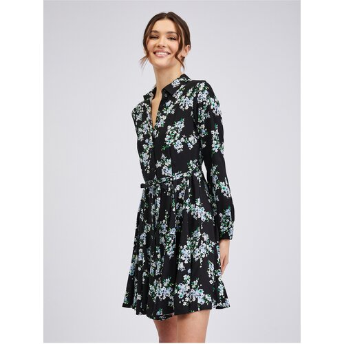 Orsay Black Women Floral Dress - Women Slike