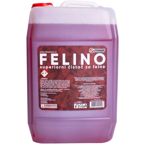 Titanium felino - sredstvo za pranje felni - 10L Cene